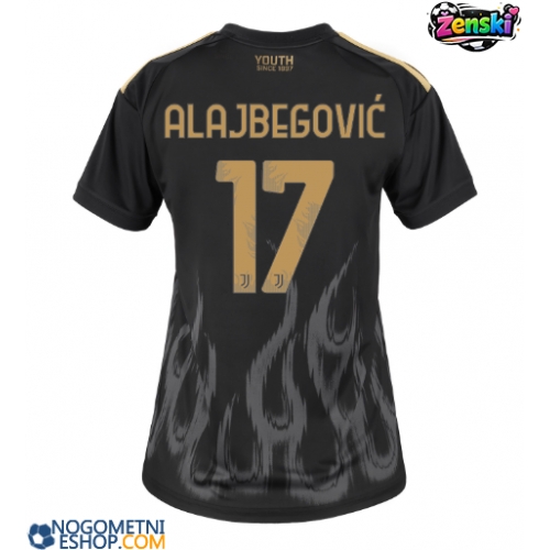 Ženski Nogometni dresi Juventus Kerim Alajbegovic #17 Tretji 2026-27 Kratek Rokav